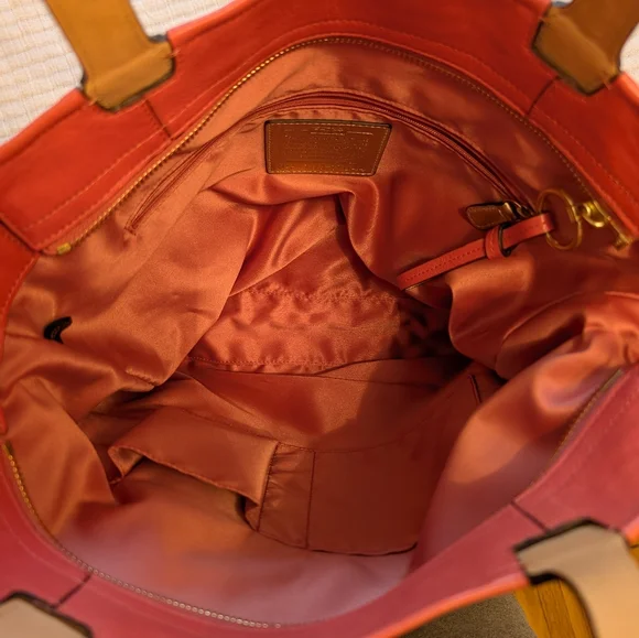 Coach Audrey Op Art Tote Bag Y2k 2000s - Picture 10 of 10